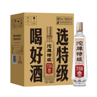 今日必买：沱牌 特级T68 浓香型白酒 50度 588mL 6瓶
