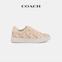 COACH 女士女鞋马车印花HIGH LINE运动鞋板鞋平底休闲男女同款