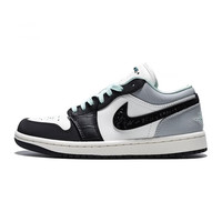 NIKE 女鞋夏季新款板鞋AIR JORDAN 1 LOW时尚百搭低帮运动鞋休闲鞋 IX5001-101 38