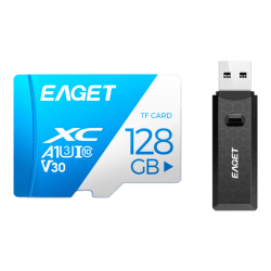 忆捷 128GB TF卡 A1 U3 V30 C10 行车记录仪内存卡