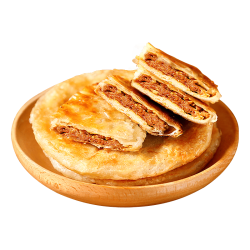 潮夫道 酥皮安格斯牛肉馅饼100g*5片儿童早餐半成品速食空气炸锅食材