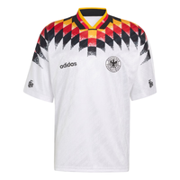 adidas 阿迪达斯德国队1994复古足球短袖球衣 白色 M