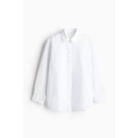移动端：H&M 女装衬衫 0925212 春季新款条纹长袖