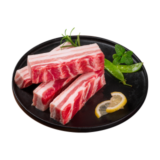 龙大 猪带皮五花肉Pro 净重2.4斤