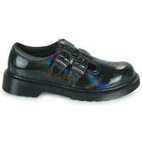 移动端：Dr.Martens dr. martens 儿童黑色漆面复古平底时尚休闲百搭玛丽珍鞋女童