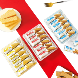 好吃点 威轻脆长条威化饼干28条