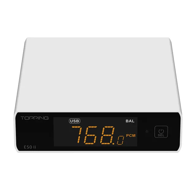 TOPPING/拓品 E50 II 高解析无损音频解码器 台式HIFI硬解DSD