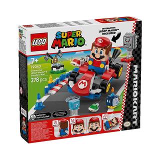 LEGO/乐高 72043 马力欧和标准型卡丁车拼插积木