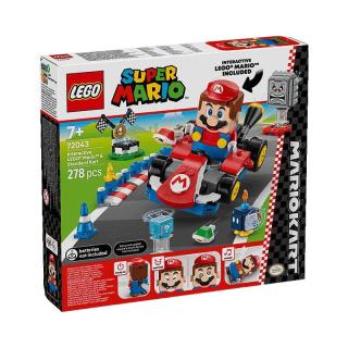 LEGO/乐高 72043 马力欧和标准型卡丁车拼插积木
