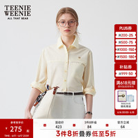 TEENIE WEENIE 小熊 26夏季新款清新简约学院少女感衬衣