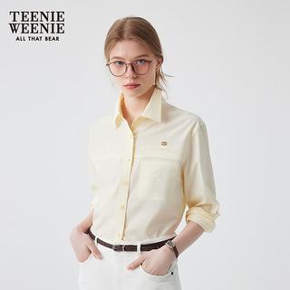TEENIE WEENIE 女士衬衫 浅黄色 S