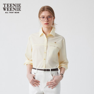 TEENIE WEENIE 女士衬衫 浅黄色 S
