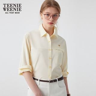 TEENIE WEENIE 女士衬衫 浅黄色 S