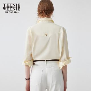 TEENIE WEENIE 女士衬衫 浅黄色 S