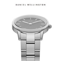 丹尼尔惠灵顿 DW203 石英表 银色小精钢白盘36mm 女表