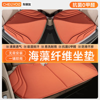 车丽友 海藻纤维汽车坐垫夏四季通用高级感2026新款通风透气凉垫乳胶防滑 五座【底座