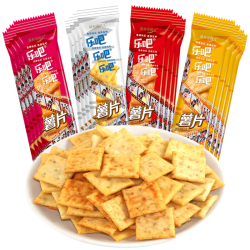 乐吧 非油炸薯片 混合口味 800g