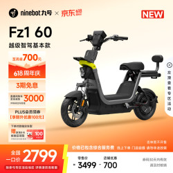 九号 Fz1 60 电动自行车 门店自提