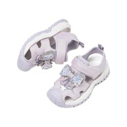 ABCKIDS 童鞋包头女童凉鞋 透气公主风 34码（内长21.4cm）儿童溯溪鞋