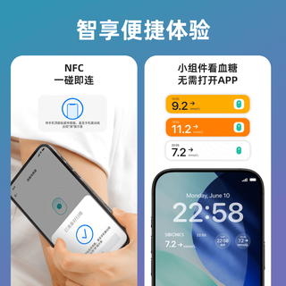 硅基动感 GS1Pro 动态血糖仪 免校准 2盒
