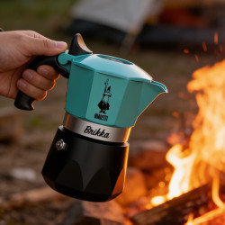 Bialetti 比乐蒂 双阀摩卡壶 咖啡壶 2杯份 湖蓝色