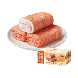 三只松鼠 蛋皮吐司夹心面包/香芋味 420g/箱/约5枚 糕点早餐面包