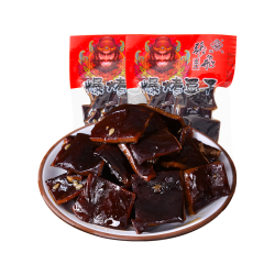 张飞 麻辣味爆烤豆干 250g