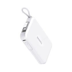 图拉斯 三合一能量卡磁吸充电宝 45W快充 10000mAh 黑色