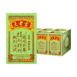 王老吉 凉茶200ml*6盒绿盒装  草本植物饮料 便携尝鲜 中华 凉茶200ml*6盒