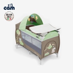 cam 意大利进口婴儿床可折叠旅行床欧式便携式多功能婴儿床睡眠