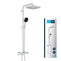 高仪 Vitalio Comfort 250 – 壁挂式淋浴系统,带恒温器