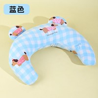 一人二宠 猫咪月亮枕头狗狗睡垫猫用小宠物狗睡觉专用加厚柔软安全感陪睡枕