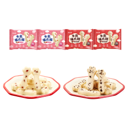 米达屋 牛乳米糕128g*4袋(32个)儿童营养早餐半成品 微波即食