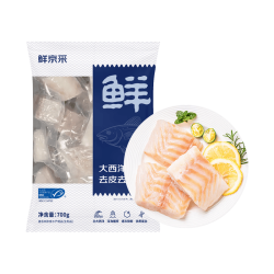 鲜京采 大西洋真鳕鱼 700g（11-17块独立装）