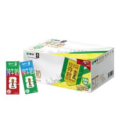 蒙牛 纯牛奶200ml*24盒世界杯限定包装整箱批发营养早餐
