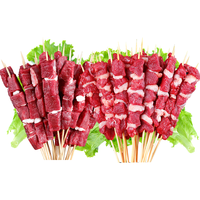 荤八厨 内蒙古原切牛羊肉串 750g（50串）