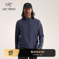 ARC'TERYX 男士风壳夹克 BLACK SAPPHIRE/蓝黑色 M