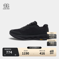 KOLON SPORT 耐磨 户外休闲鞋 38 (235mm) LUFC5MT402-BK 黑色