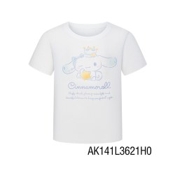 爱慕 儿童男女孩套头短袖家居服睡衣裤酷洛米IP家居抗菌A类奶皮
