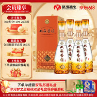 双沟 珍宝坊圣坊46度（500mL+20mL）*4 四瓶装618囤货季