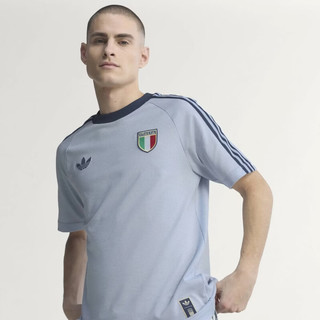 阿迪达斯 FIGC OG TEE 短袖T恤 蓝色 M
