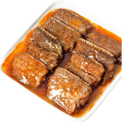 钦亲鲜海鲜 Qinqinxian 钦亲鲜 东海特产五香带鱼罐头 100g*3