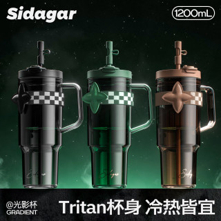 世大家 水杯塑料杯耐高温大容量户杯永夜暗涌