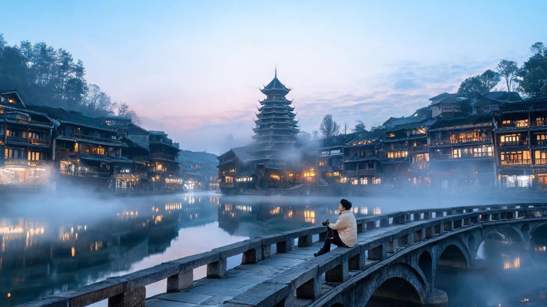 CNG选出的最美侗寨,精华不在寨子里?7公里的石板路,感受中国最美徒步路线