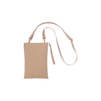 MUJI/無印良品 不易沾水迷你薄款小挎包 烟熏粉色 20.5cm*13.5cm 女士单肩包