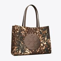 TORY BURCH 汤丽柏琦 Ella印花尼龙小号手提包
