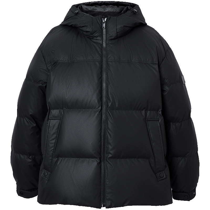 JACK&JONES/杰克琼斯 男装羽绒服 黑色 M