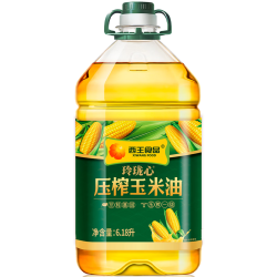 西王 食用油 玲珑心玉米油6.18L 非转基因 物理压榨