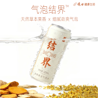 晓田 结界姜黄黄芪气泡水 0糖0添加 325ml*24瓶 多款可选