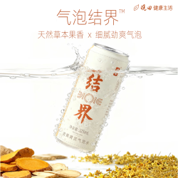 晓田 结界姜黄黄芪气泡水 0糖0添加 325ml*24瓶 多款可选
